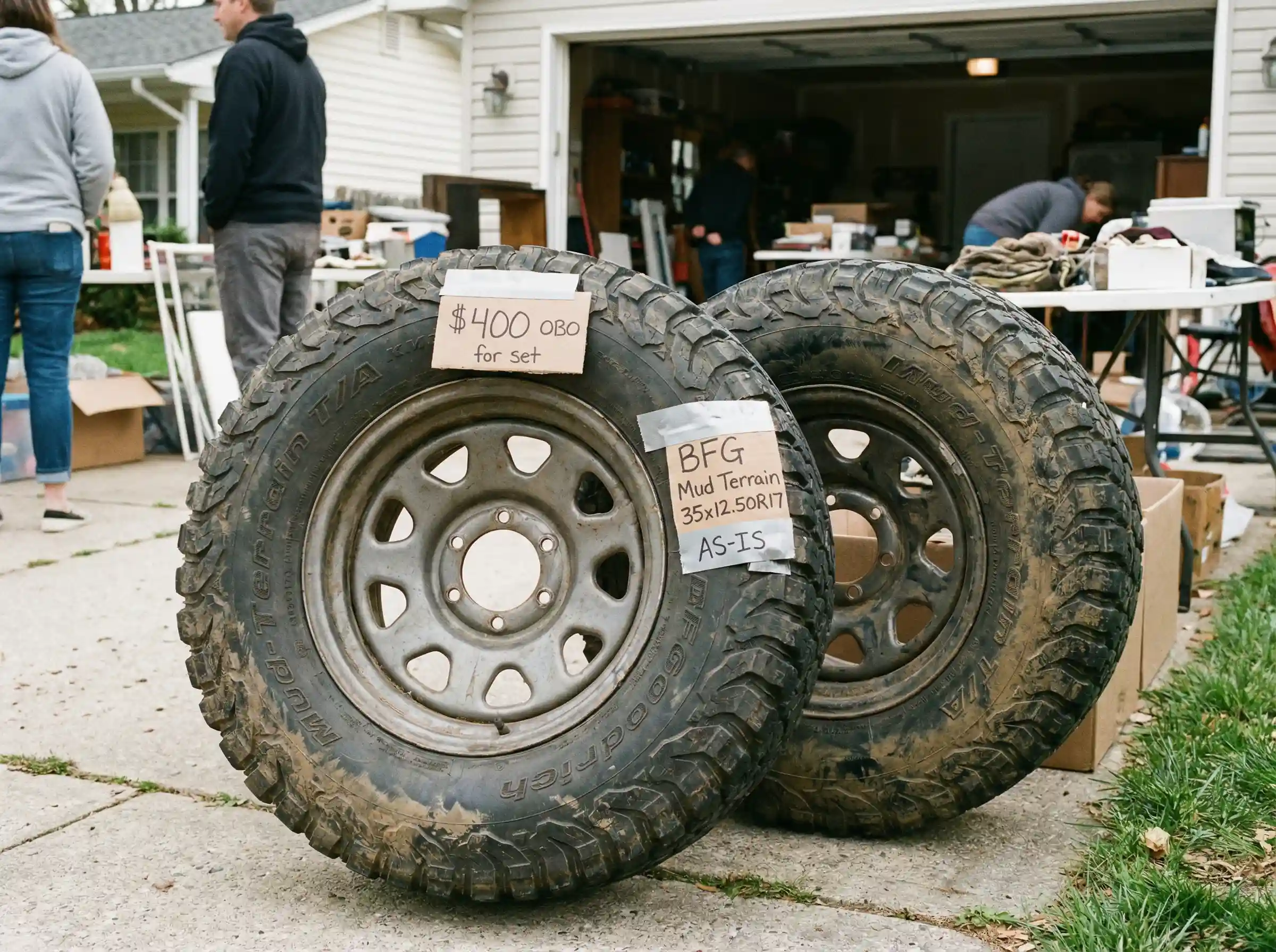 二手BFG泥地轮胎 - 小马拉大车