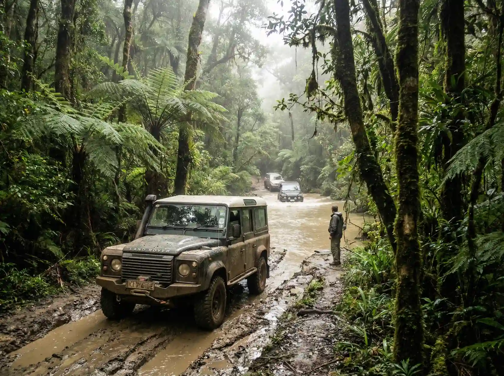 丙察察雨林越野路线 - 小马拉大车